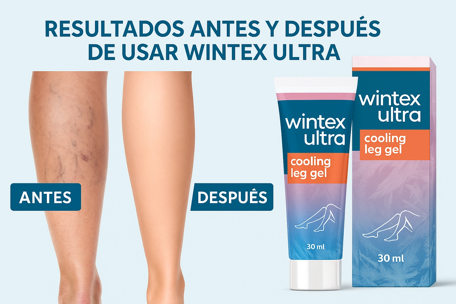 Resultados antes y después de usar Wintex Ultra