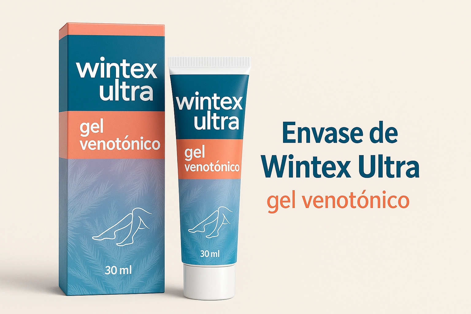 Envase de Wintex Ultra gel venotónico