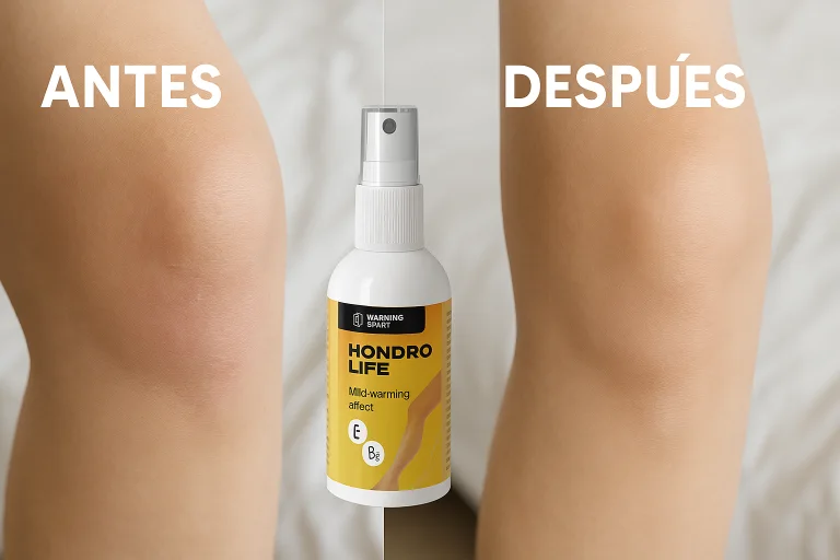 Uso tópico de Hondrolife como parte del bienestar diario.