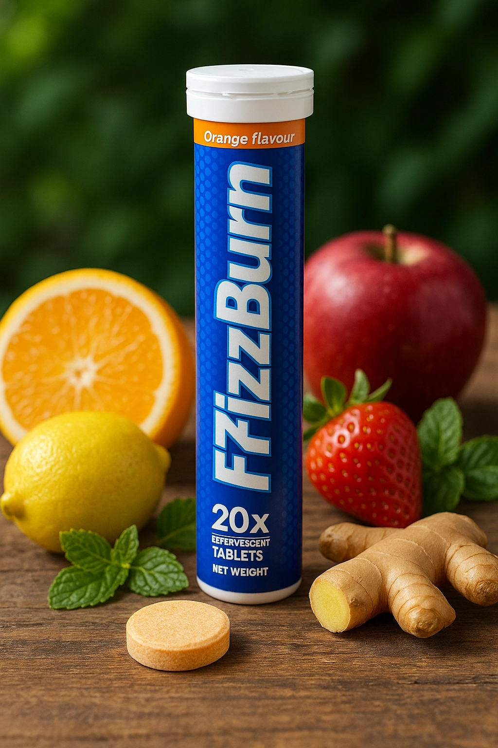 Ingredientes naturales en Fizzburn