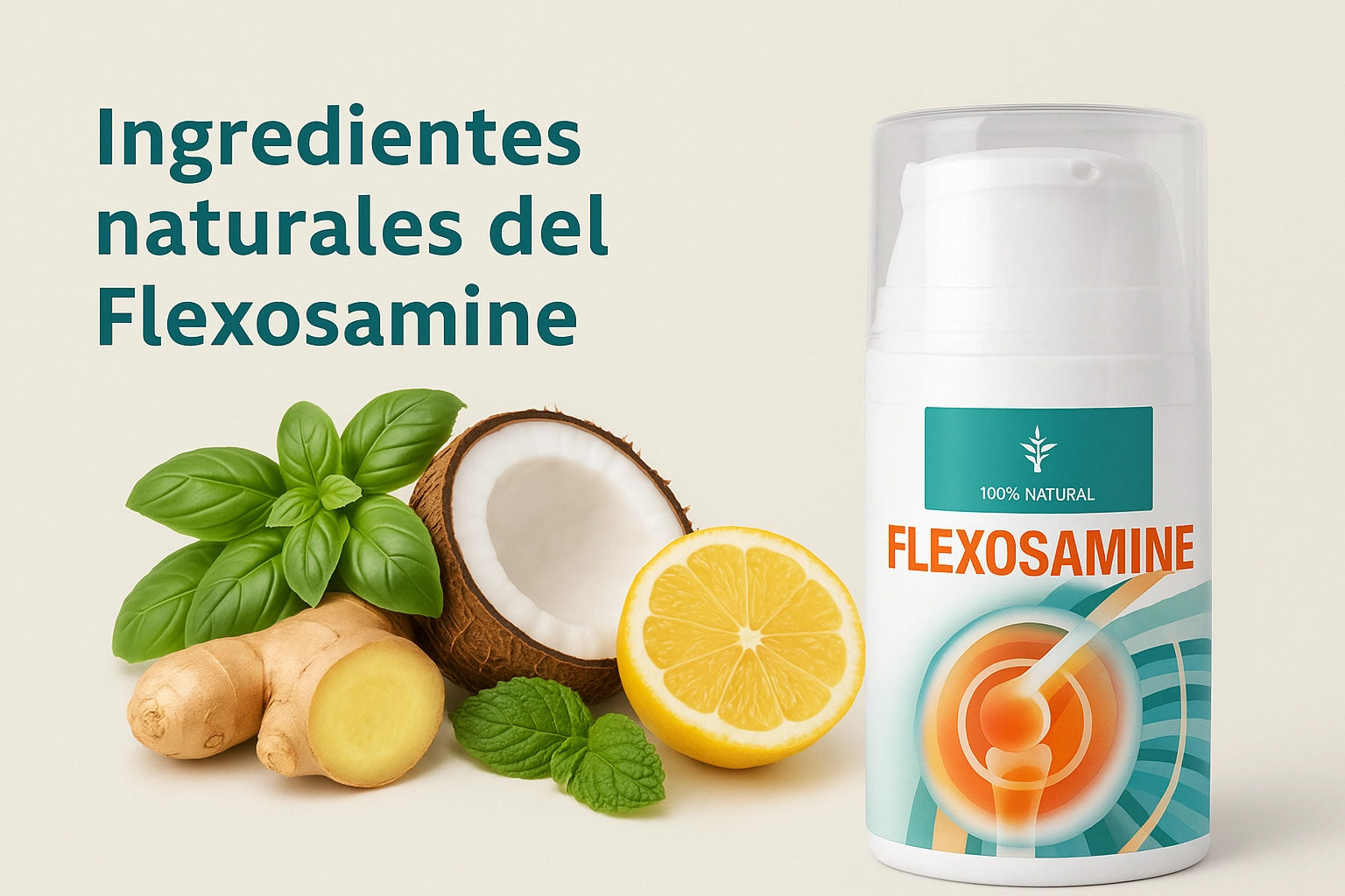 Ingredientes naturales del Flexosamine