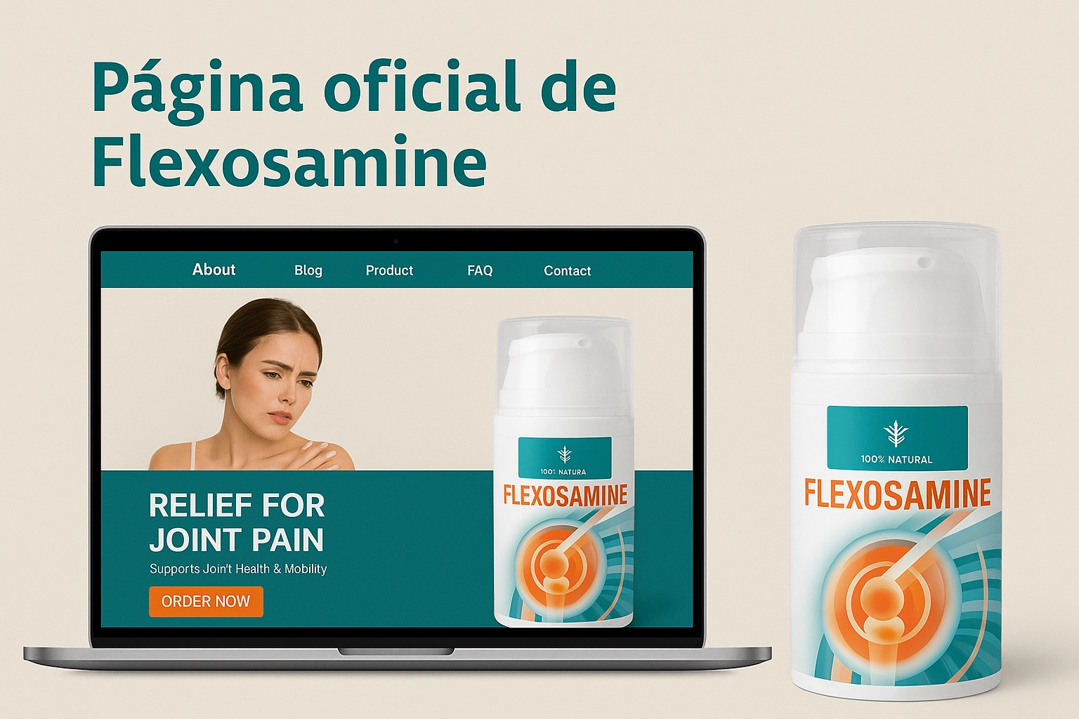 Página oficial de Flexosamine