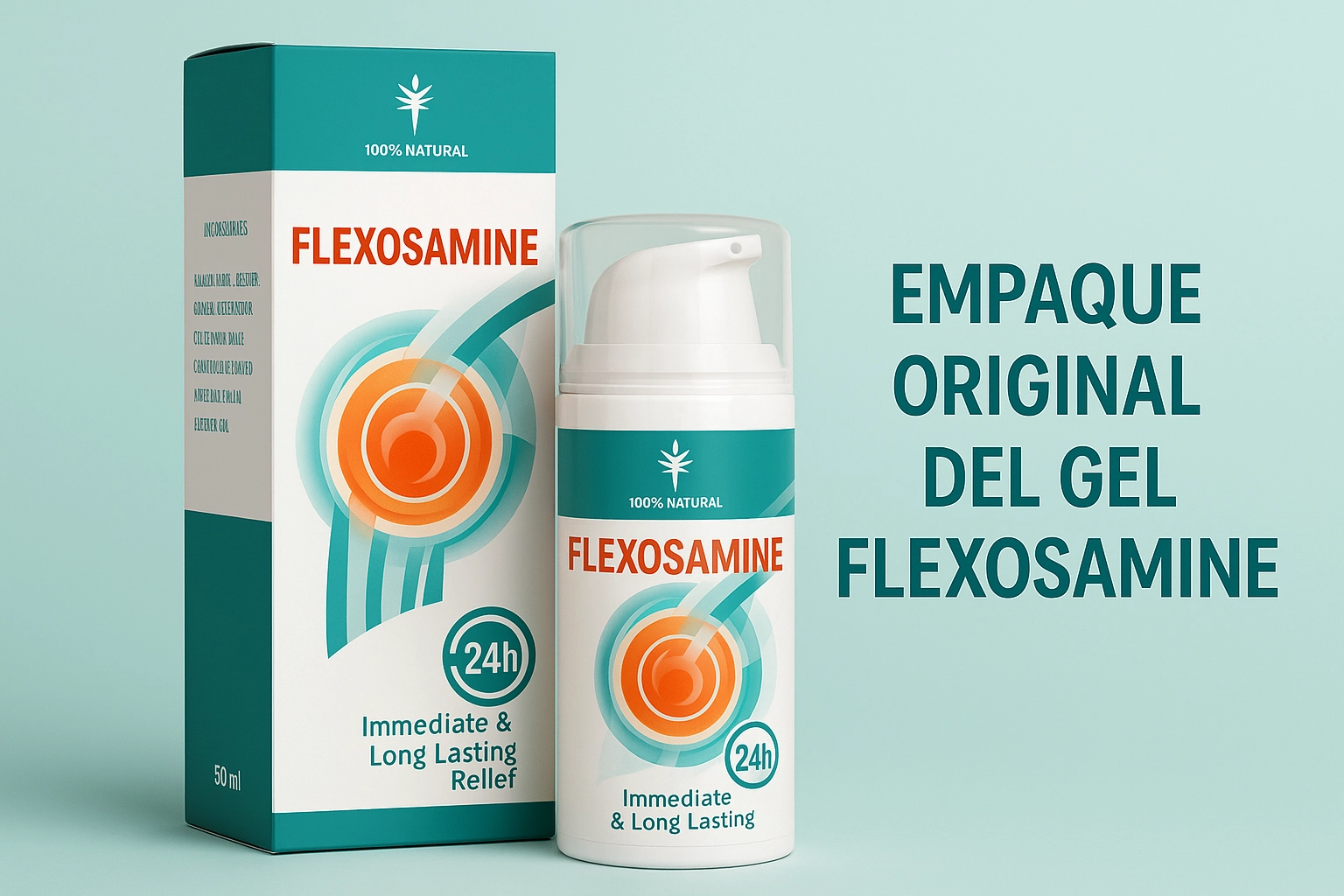 Empaque original del gel Flexosamine