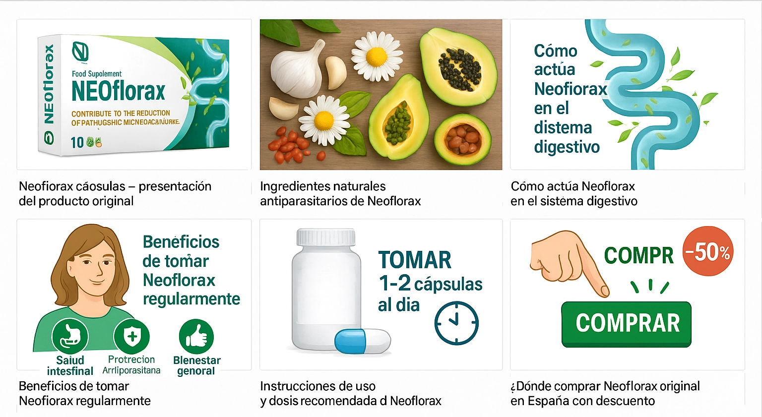 Beneficios de tomar Neoflorax regularmente