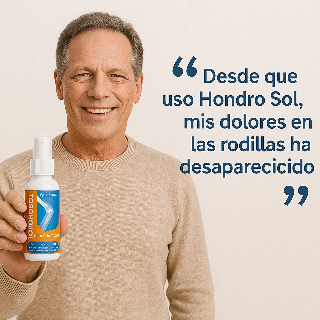 Usuario satisfecho compartiendo su experiencia con Hondro Sol