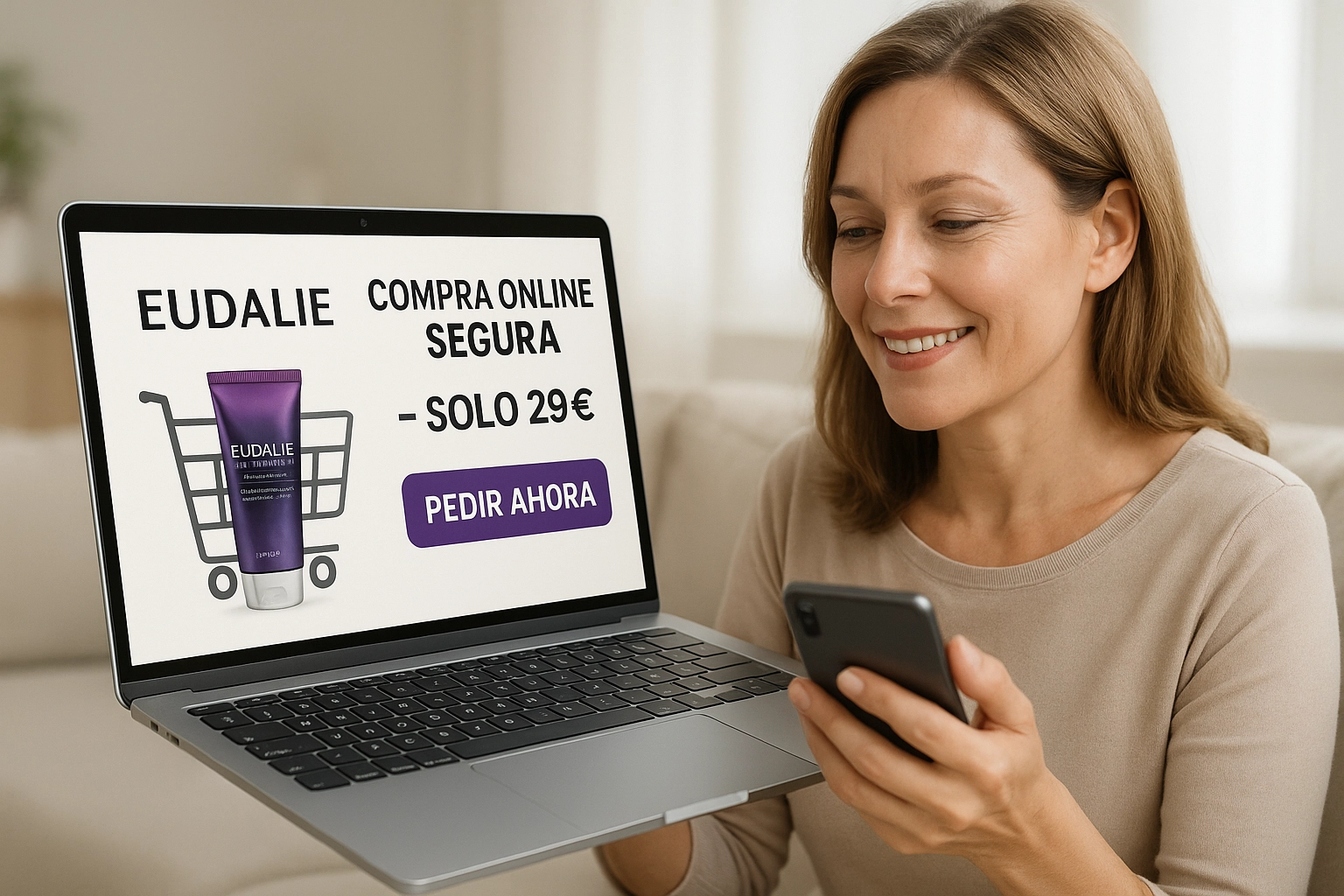 Comprar Eudalie en línea desde casa