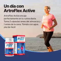 Detalle visual de Artroflex Active y su propuesta de articulaciones para el mercado español