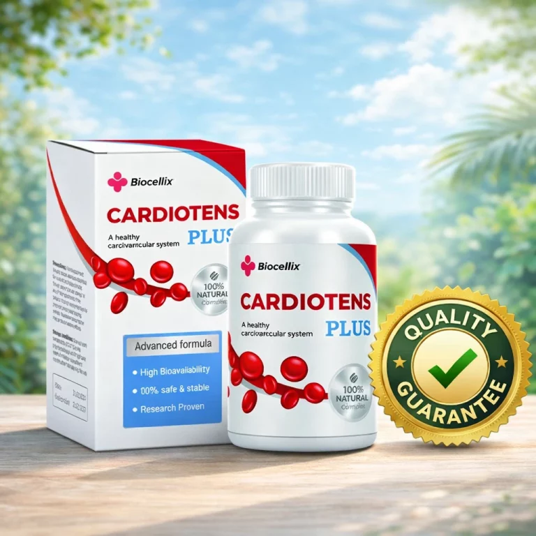 Cardiotens Plus cápsulas en formato cápsulas con presentación del producto