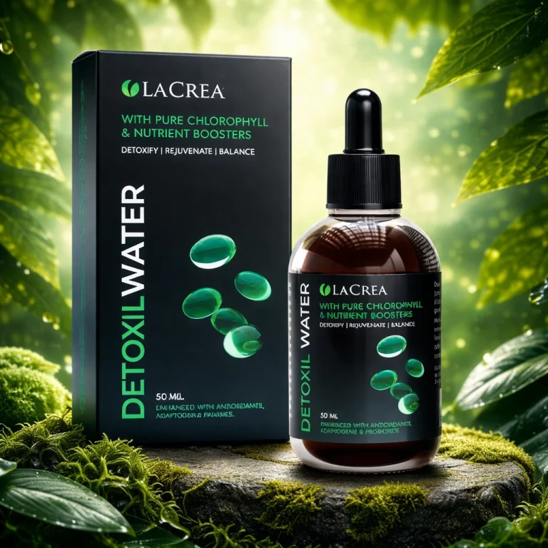 Detoxil water cápsulas en formato cápsulas con presentación del producto