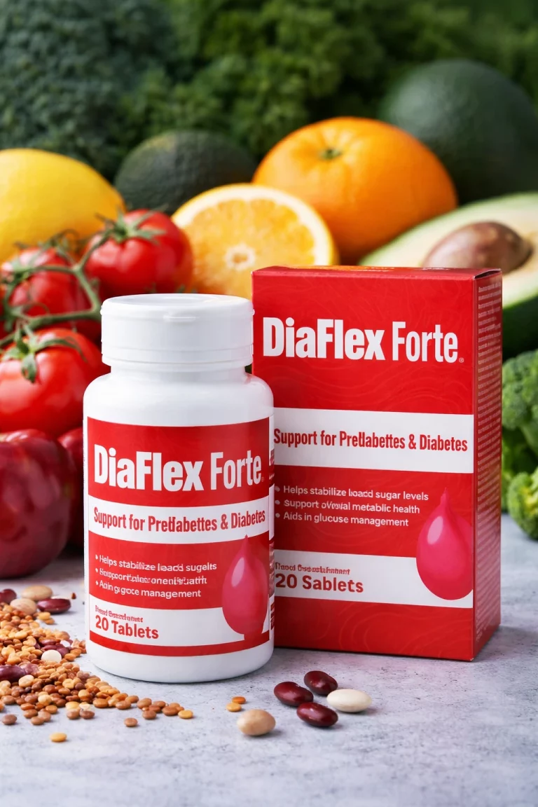 DiaFlex Forte cápsulas en formato cápsulas con presentación del producto