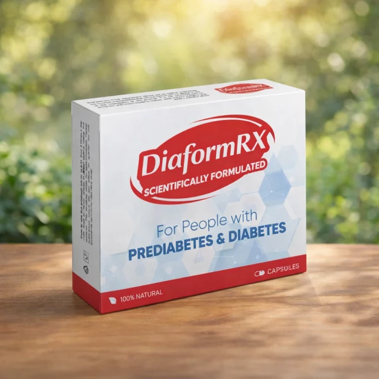 DiaformRX cápsulas en formato cápsulas con presentación del producto