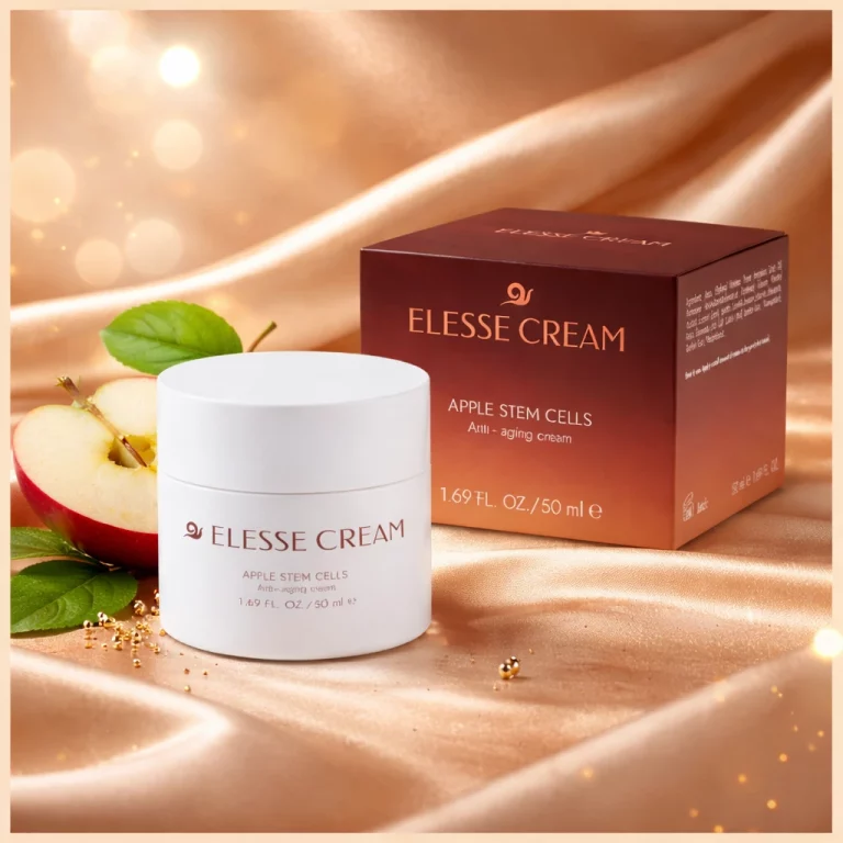 Elesse Cream crema en formato crema con presentación del producto