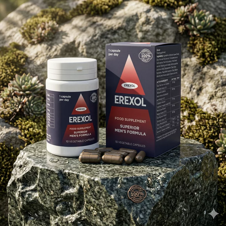 Erexol cápsulas en formato cápsulas con presentación del producto