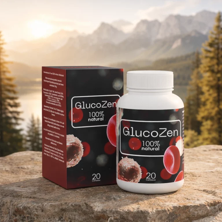 GlucoZen cápsulas en formato cápsulas con presentación del producto