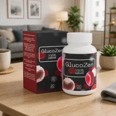 Detalle visual de GlucoZen y su propuesta de salud para el mercado español