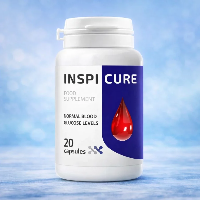 Inspicure cápsulas en formato crema con presentación del producto