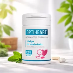 Optiheart gel en formato gel con presentación del producto