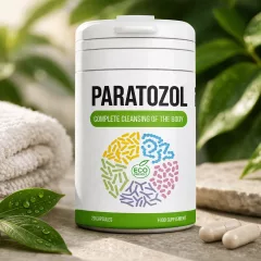 Detalle visual de Paratozol y su propuesta de salud para el mercado español