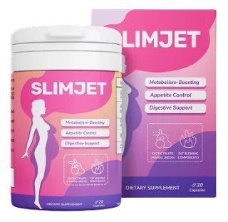 SlimJet cápsulas en formato cápsulas con presentación del producto