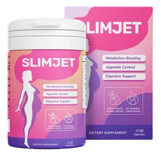 SlimJet cápsulas en formato cápsulas con presentación del producto