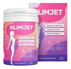 SlimJet cápsulas en formato cápsulas con presentación del producto