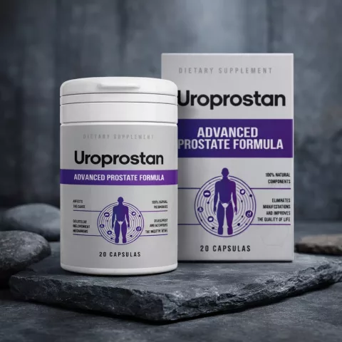 Uroprostan cápsulas en formato cápsulas con presentación del producto