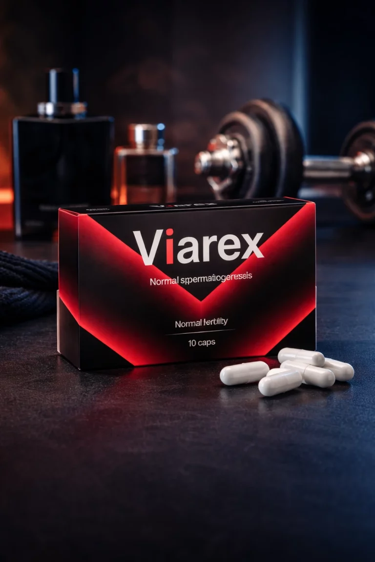 VIAREX cápsulas en formato gel con presentación del producto
