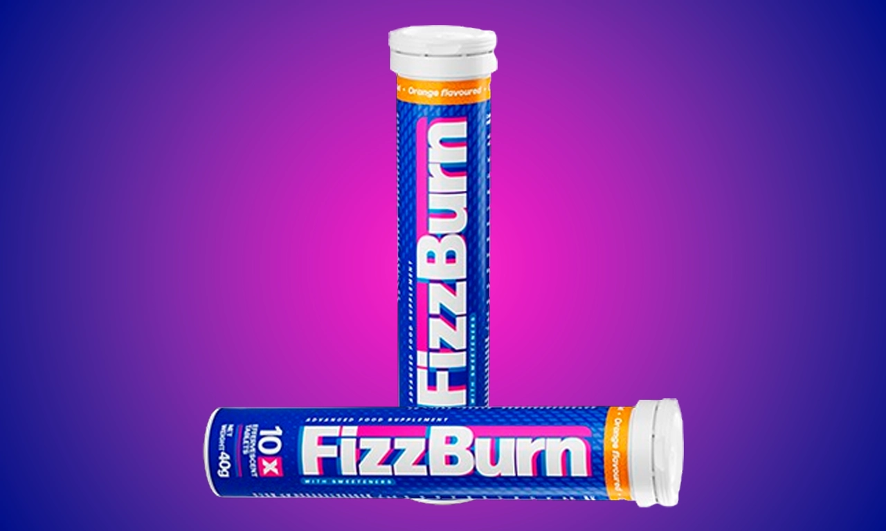Resultados de usar Fizzburn: aceleración del metabolismo, quema de grasa y aumento de energía.