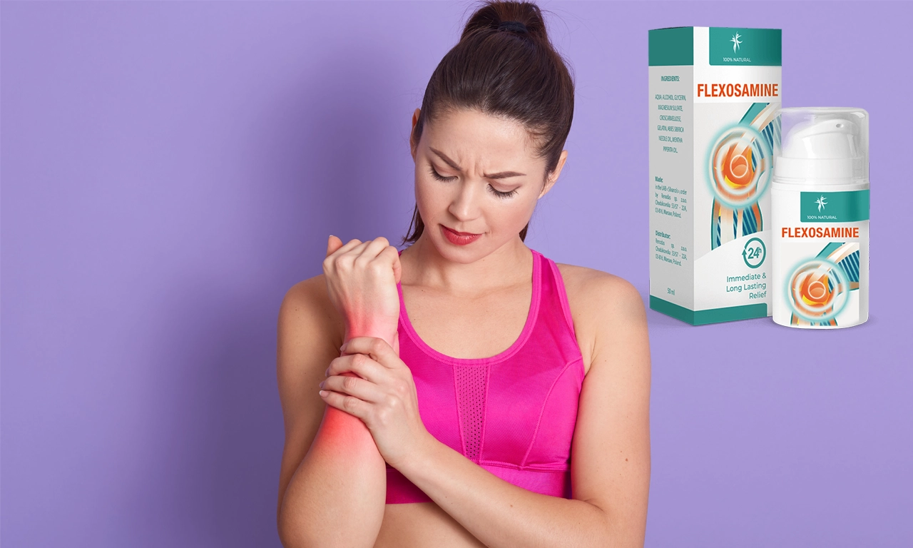 Ingredientes naturales de Flexosamine – extractos de plantas y colágeno para la regeneración y protección de las articulaciones.