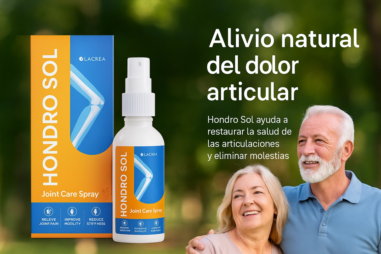 Spray Hondro Sol para articulaciones con beneficios destacados: aliviar dolor, mejorar movilidad y reducir inflamación